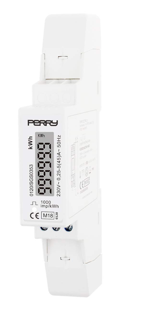 CONTATORE ENERGIA MONOFASE 1 DIN MID