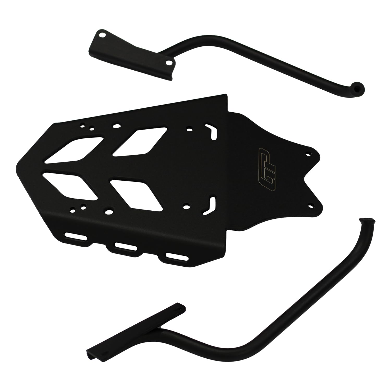GP Kompozit - Portaequipajes Trasero Negro Compatible con KTM 250 Adventure / 390 Adventure 2020-2023