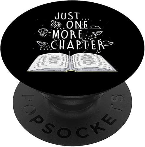 Regalos para lectores, solo un capítulo más, libros de lectura PopSockets Standard PopGrip