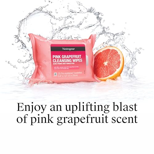 Neutrogena Makeup Remover Towelettes, Pink Grapefruit, 2 x 25 ct - image 4