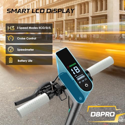Electric Scooter for Adults, 350W Motor, 19 Mph Max Speed,
