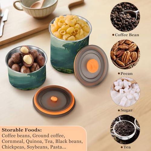 Contenedor hermético de acero inoxidable para café 30oz miniatura 5