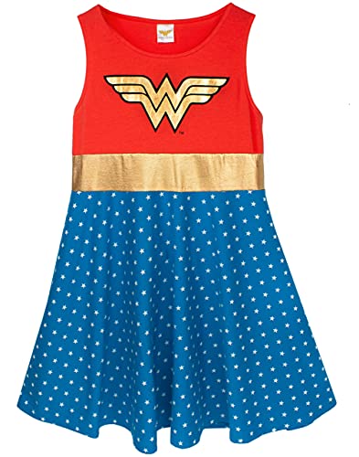 Dc comics Wonder Woman Dress Cosplay Girls Kids