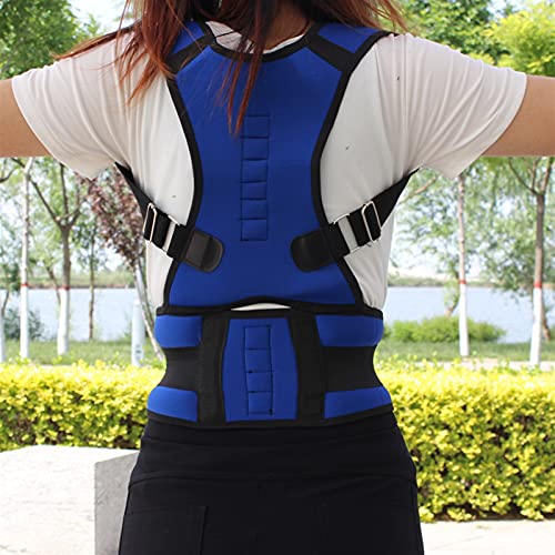 `OȃRZbgw̎pCu[XxgV_[obNT|[gp}OlbgуxXg (Color : Blue, Size : Medium) v[g charitable