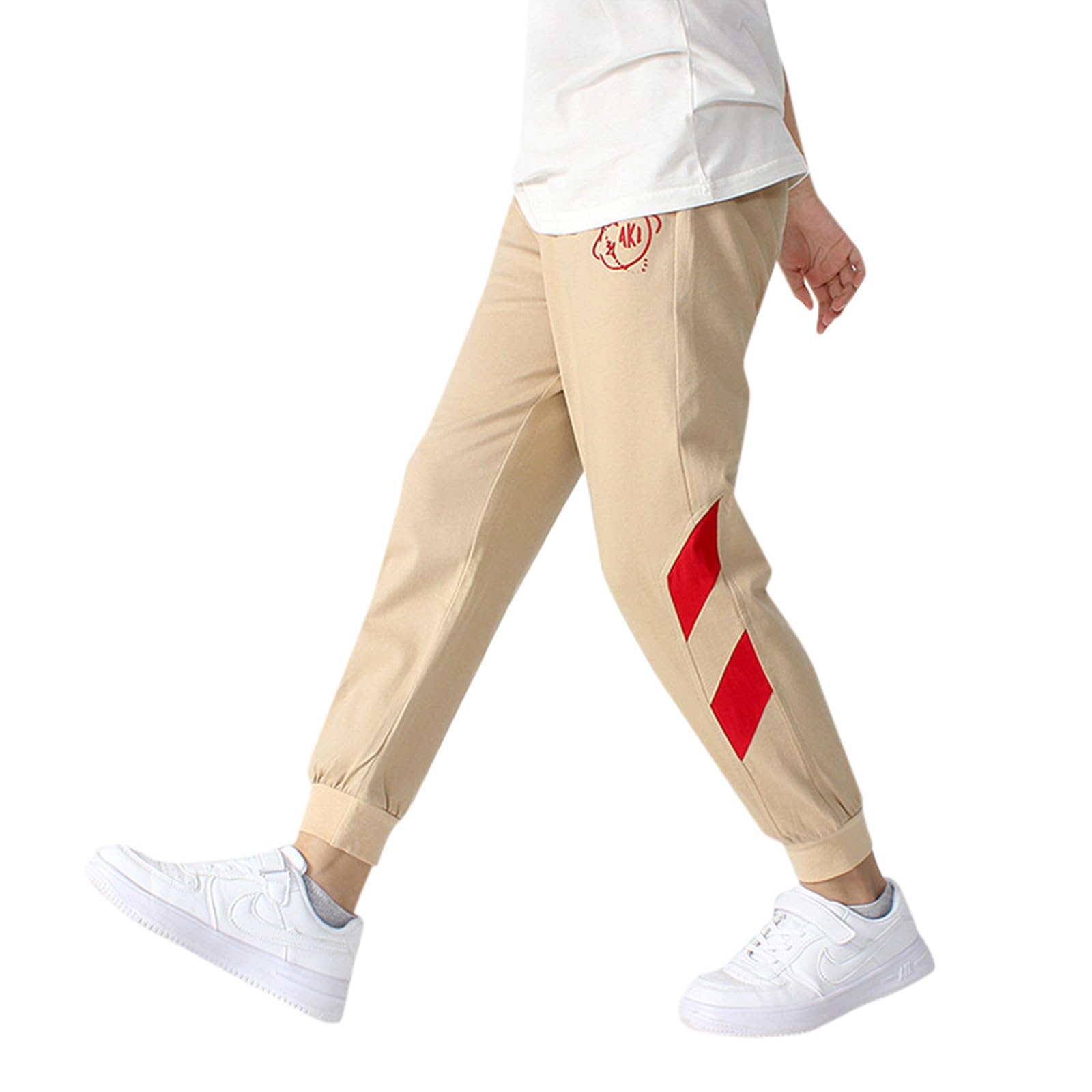 Pantaloni Sportivi Ragazzi - Vita Elastica, Gamba Larga, Taglio Dritto, In Poliestere, Età 2-14 Anni - Foto 13