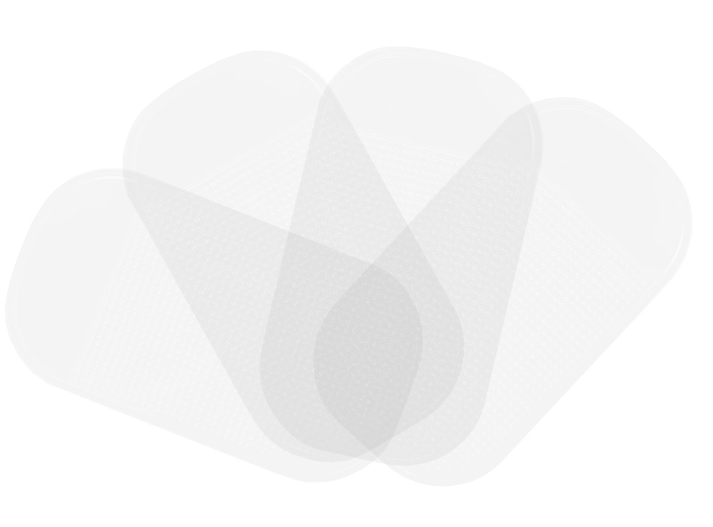 4 x Lilware Antislip Sticky Mat for Car Dashboard or Any Other Surface. 4 x Clear Washable Silicone Gel Pad for Miscellaneous Equipment - Phones