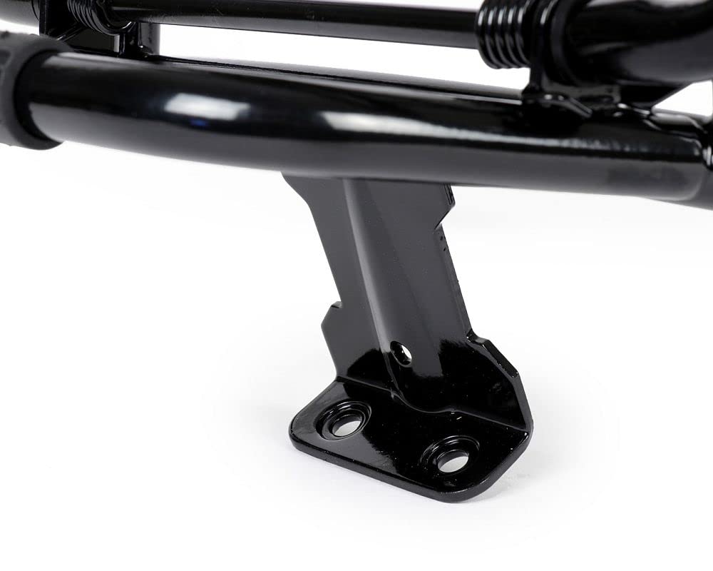 MOTONOSTRA Gepäckträger schwarz glanz klappbar hinten kompatibel Vespa GT GTL GTV GTS Super GT60 125 200 250 300