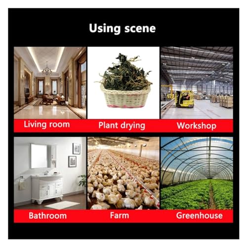 KUMIAN Electric Heater, Industrial Heater High-power Household Energy-saving, Electric Heating Workshop Shed Breeding Fan Fast Heating Heater,for Bedroom Home(5KW) KUMIAN Electric Heater, Industrial Heater High-power Household Energy-saving, Electric Heating Workshop Shed Breeding Fan Fast Heating Heater,for Bedroom Home(5KW)