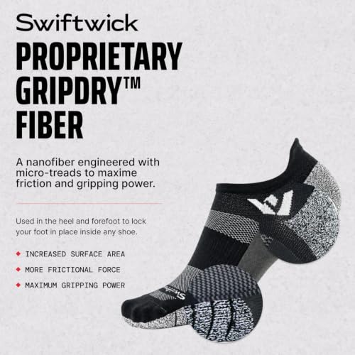 Image of Swiftwick FLITE XT No Show Golf & Running Socks - Moisture Wicking