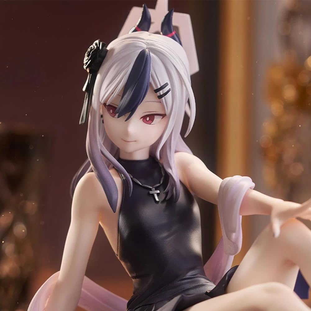 Onikata Kayoko figurka siedząca pozycja anime dziewczyna figurka skala figurka anime gra postać model statuetka dekoracja ozdoby 9 cm