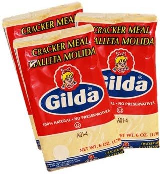 Cracker meal. Polvo de galleta. 3 pack. 6 oz each