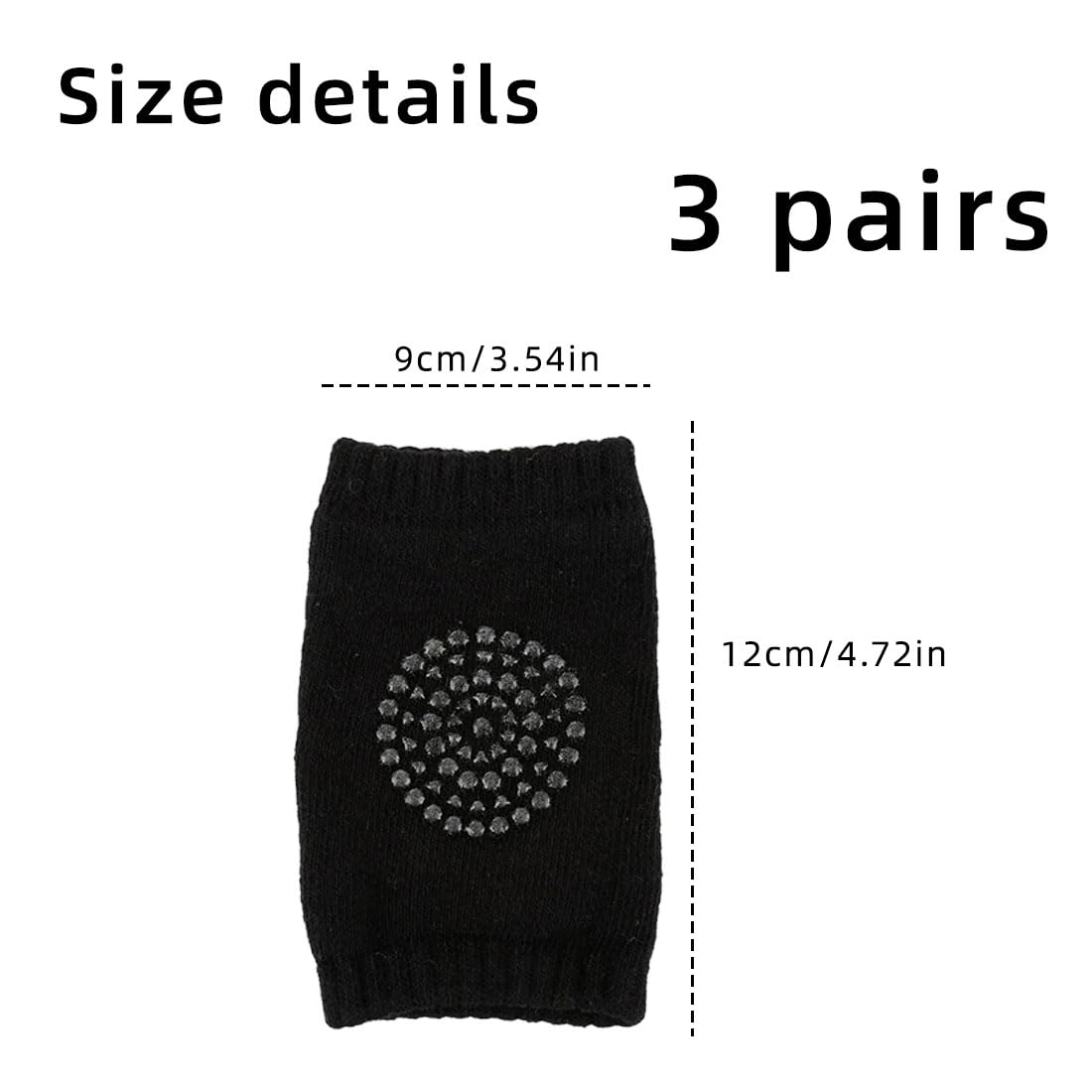 5 Paires De Genouillères Bébé RZMZBY - Protection Confortable Pour Bébé Rampant - Garçon Et Fille