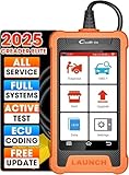 LAUNCH Creader Elite Bidirectional Tool Fit for Ford Lincoln Mercury Mazda, 2025 Full Systems All Resets OBD2 Scanner, PMI Function Diagnostic Scann Tool, Battery Registration, Lifetime Free Update