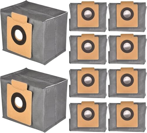 KIOMOKI 紙パック 10枚 eufy X8 Pro / X10 Pro Omni 対応 ダストバッグ ロボット掃除機 消耗品 10枚 互換品
