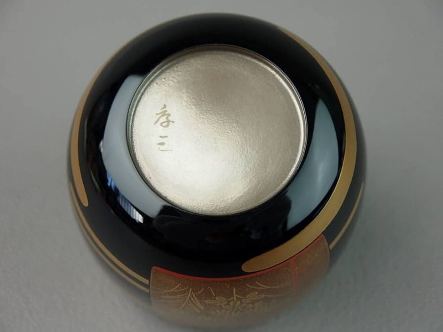 大棗「誰ヶ袖一双銀地」村田 宗覚 作 大棗「誰ヶ袖一双銀地」村田 宗覚 作