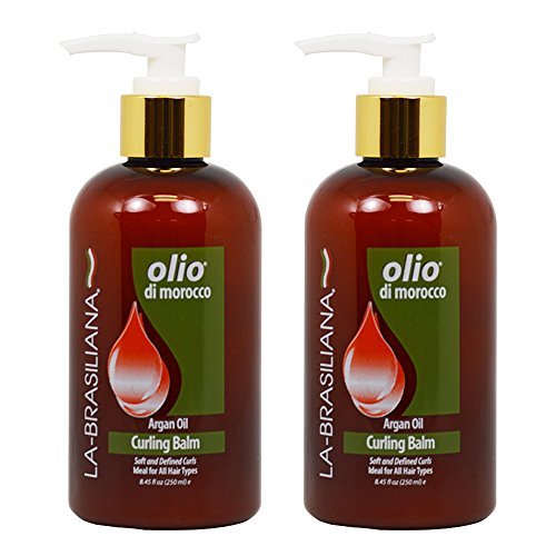 La Brasiliana Olio Di Morocco Argan Oil Curling Balm 8.45oz / 250ml