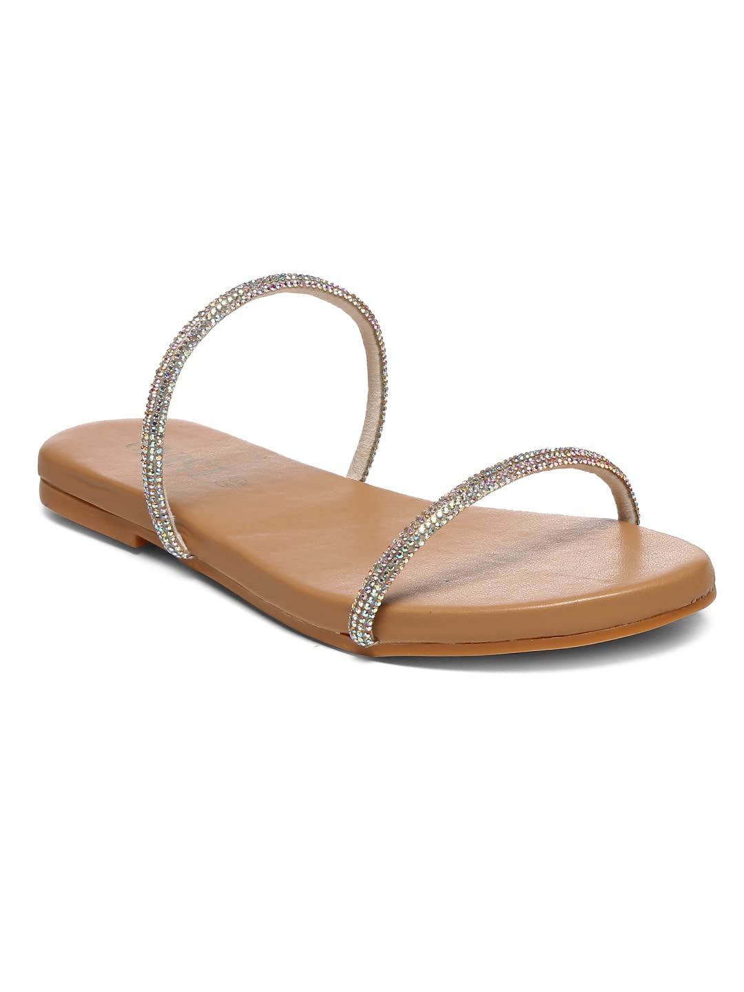 GNIST Beige Embellished Flat Sandal (41EU) (B0BSXLNRSB) Amazon Price History, Amazon Price Tracker