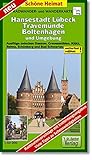 Radwander- und Wanderkarte Hansestadt Lübeck, Travemünde, Boltenhagen und Umgebung: Ausflüge zwischen Dassow, Grevesmühlen, Klütz, Rehna, Schönberg und Bad Schwartau. 1:50000 (Schöne Heimat)