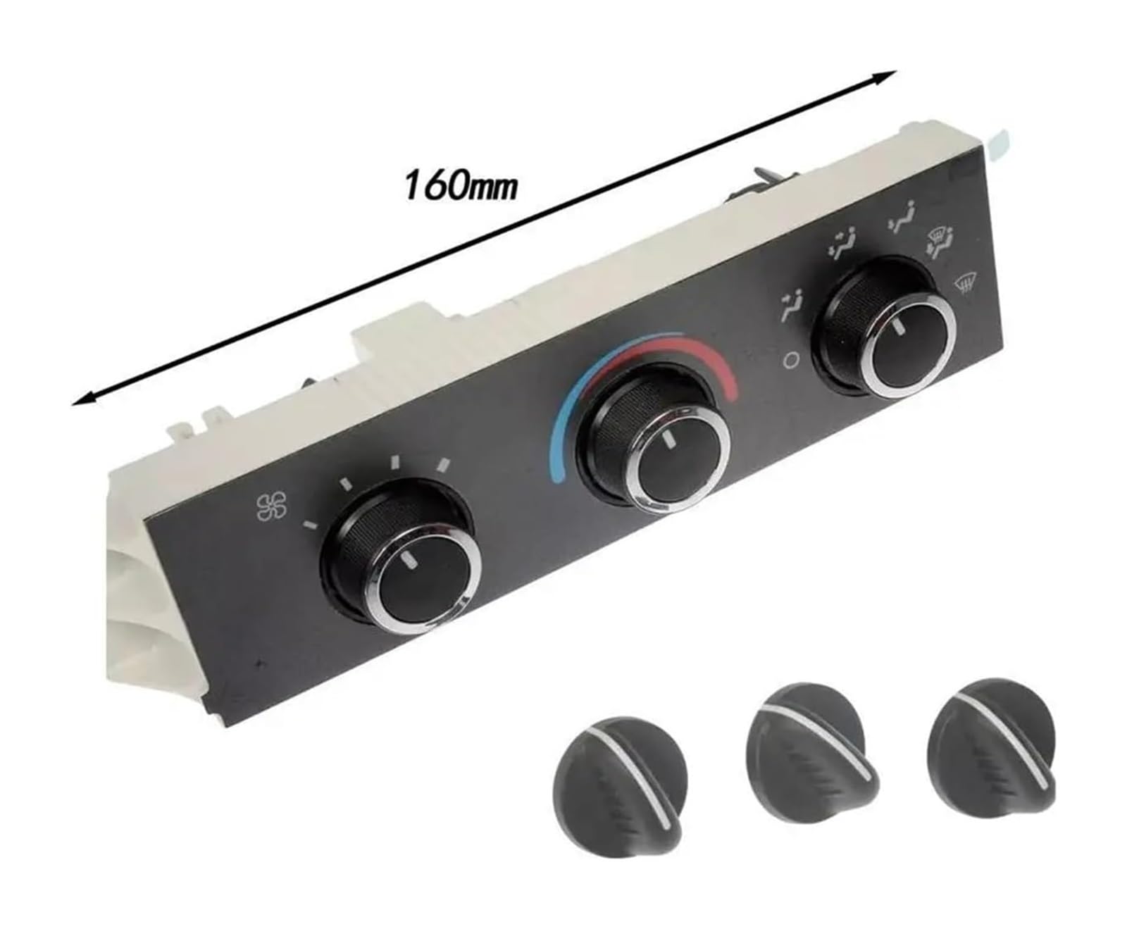 Panel Control Aire Acondicionado Para Express 2500 2008-2022 8288585 Módulo De Control Climatización Y Calefacción CA Reemplazo Directo Color Negro