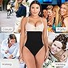 FUT-328-Women-Waist-Cincher-Girdle-Tummy-Control-Thong-Panty-Butt-Lifter-Shapewear-Slimmer-Body-Shaper FUT Thong Shapewear for Women Waist Cincher Girdle Tummy Control Panties Hi-Waist Body Shaper Black