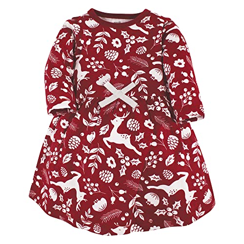 Image of Touched by Nature Girls, Toddler, Baby and Womens Organic Cotton Short-Sleeve and Long-Sleeve Dresses