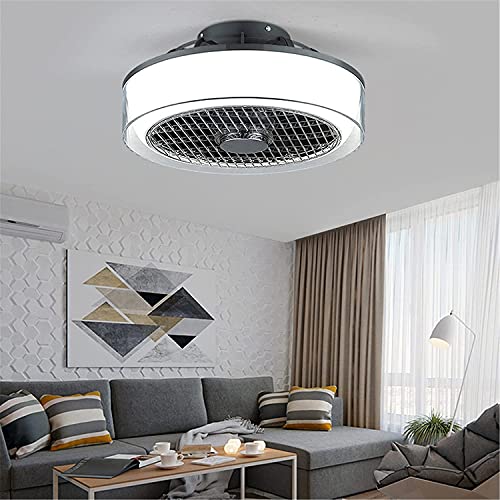 Petit salon plus frais avec ce ventilateur de plafond design