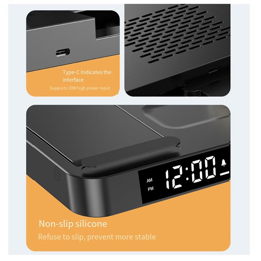 Utilisez Une Montre à Prise USB Chargeur sans Chargeur sans Support de Téléphone de Charge sans Réveil Base de Chargement