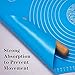 Extra Large Silicone Baking Mat for Pastry Rolling Dough with Measuremen (q) (A)