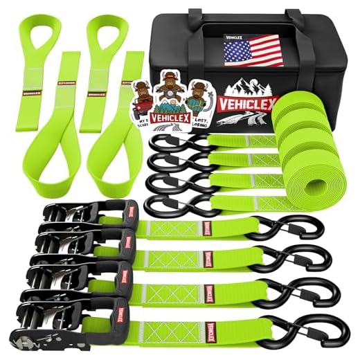 How to secure stuff to a luggage rack classic car Vehiclex Heavy Duty Motorcycle Ratchet Straps