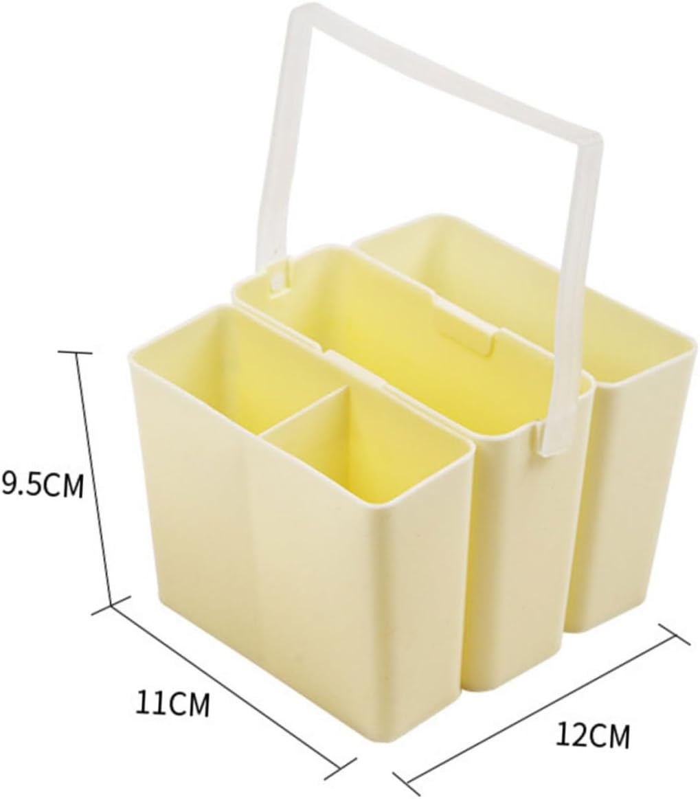 Multi-functional Brush Washing Bucket Durable Paint Brush Holder and Cleaner for Artists Space-saving Pen Washing Removable Design for Easy Use