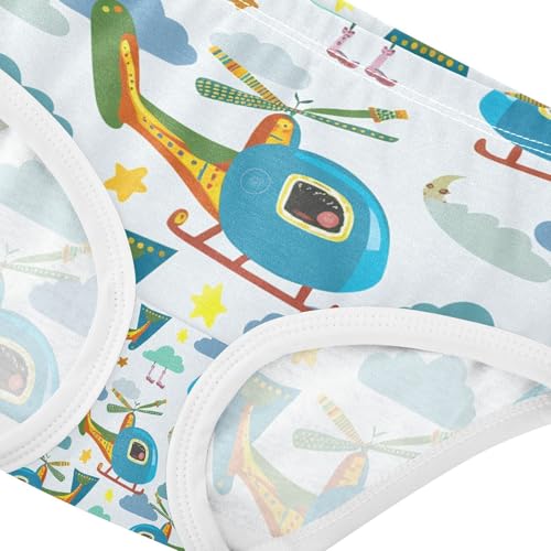 Cartoon Helicopters Toddler Girls's Underwear 2T 202c11614