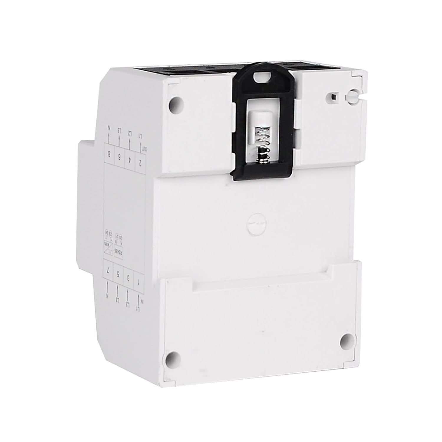Disjoncteur Rail DIN 3 phases 4 fils wattmètre électronique consommation d'énergie compteur d'énergie 5-80A 380V AC 50Hz rétro-éclairage LCD 1 pièces