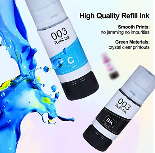 Image of QUINK 003 Ink for Compatible for Epson (EcoTank L3215)