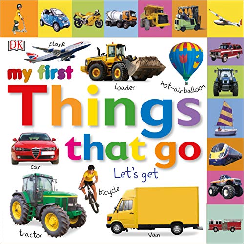 Tabbed Board Books: My First Things That Go: Let's Get Moving! PDF Ebook En Ligne