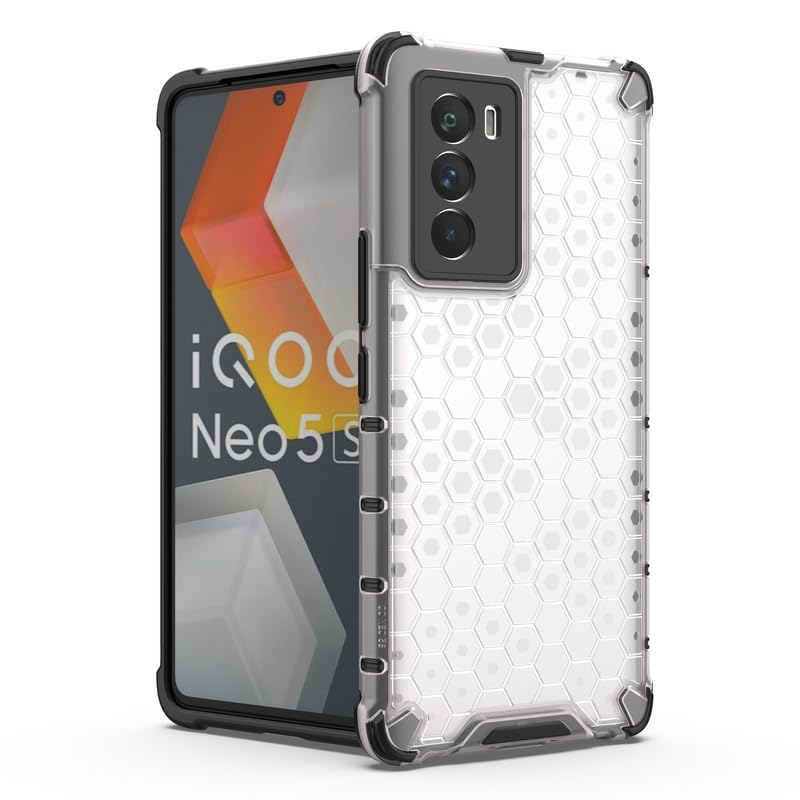Cascov Bumper Shockproof Anti Slip Back Case Cover for IQOO 9 SE 5G - Black (B0CGXWFY18) Amazon Price History, Amazon Price Tracker