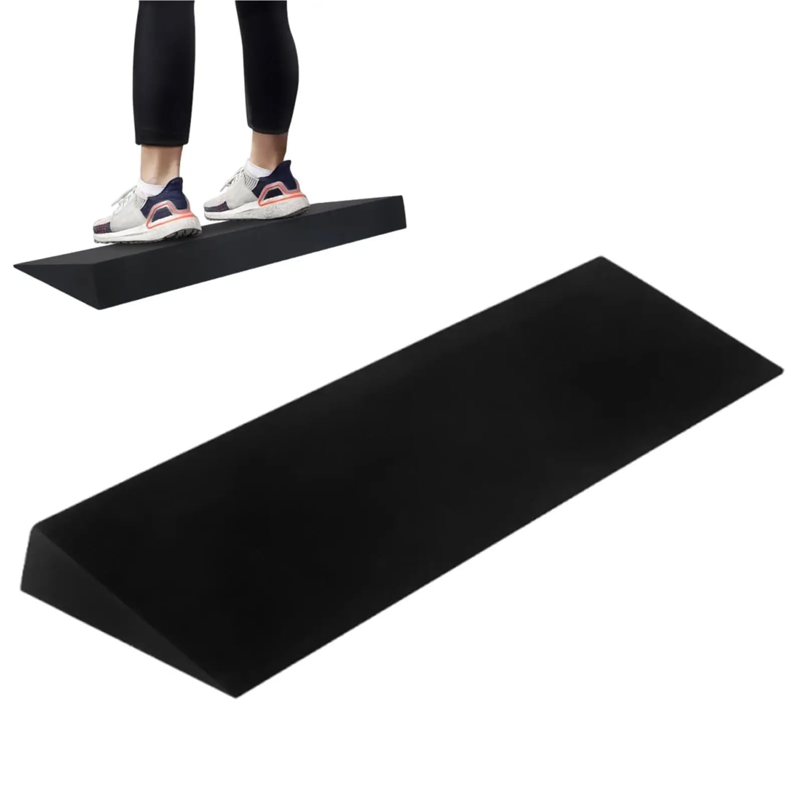 Squat Keil Kniebeugen-Keil-Schrägbrett for Wadendehnung und Kniebeugen mit erhöhter Ferse, Yoga-Block for Pilates-Fitness-Heim-Fitnessgeräte