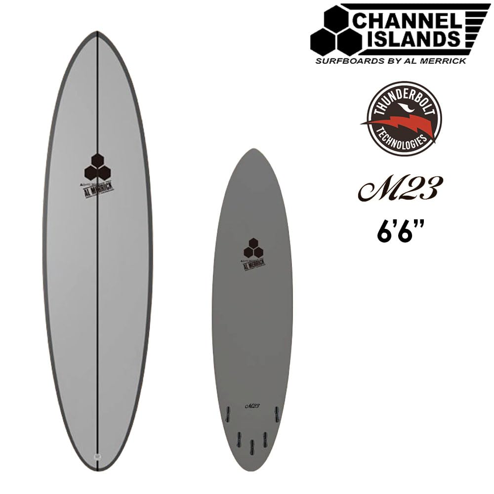 Amazon | 25 THUNDERBOLT AL MERRICK M23 SHININGLIGHT 6'6” GRAY