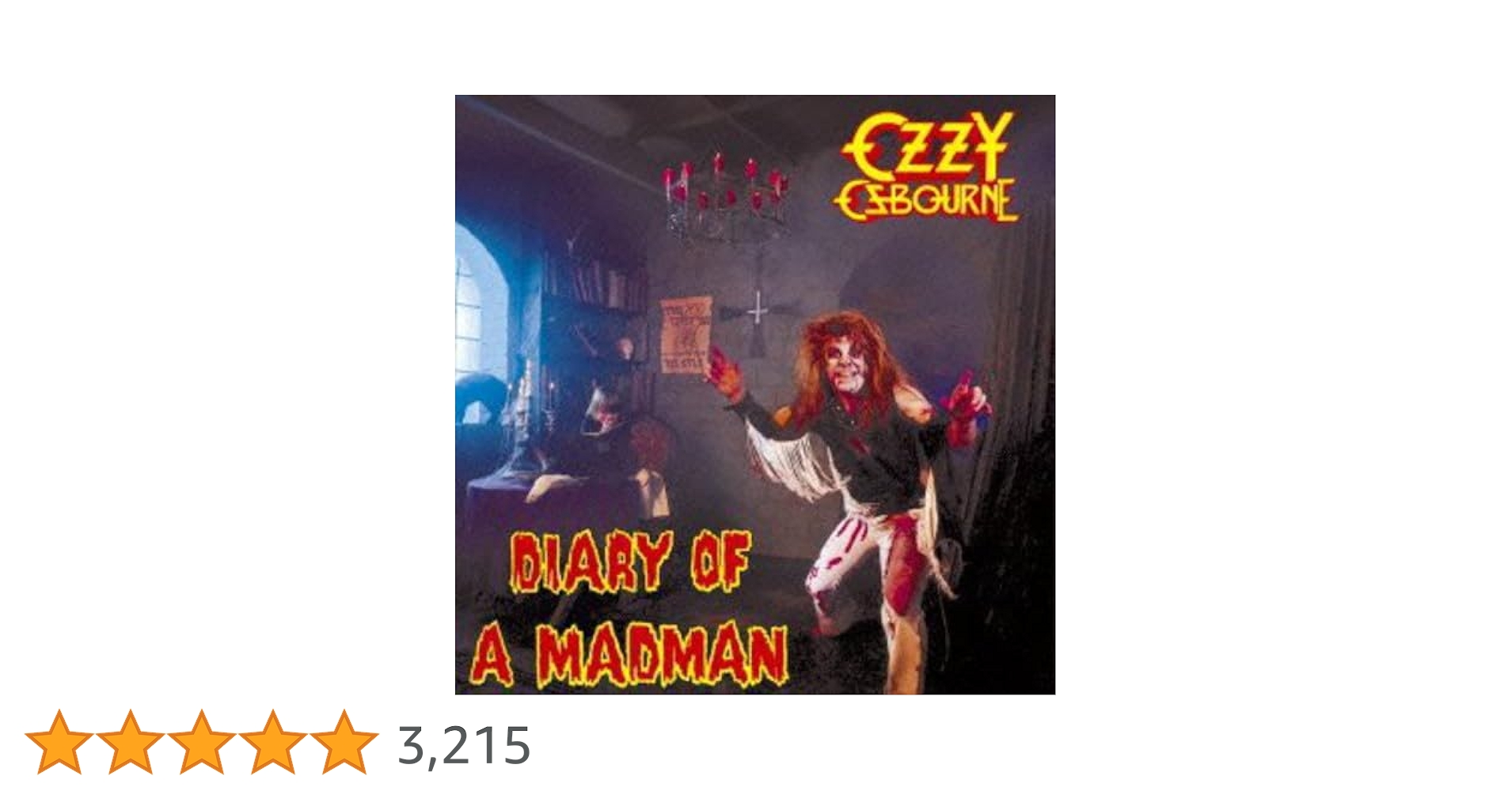 オジーオズボーン Diary of a Madman 日本盤LPレコード　帯付き Ozzy Osbourne Diary Of A Madman Japanese vinyl LP album (LP