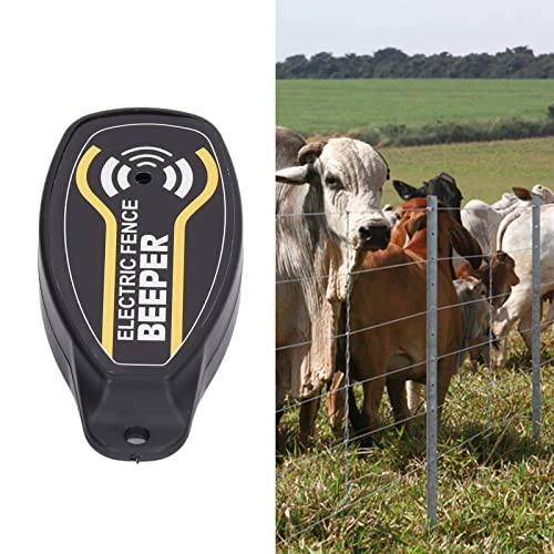 Folanda Electric Fence Beeper, Non Contact Electrical Tester For Agricultural Fencing, Electric Fence Tester With On Off Button And Light, Portable Compact Voltage Tester Beeper #TOP5