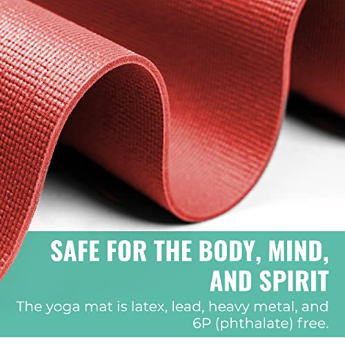 Elevate Yoga Mats, 10 Pack, 72" Long x 24" Wide, 4 mm Thick, Non-Slip and Easy to Clean Gym Mats for Schools and Studios - Image 5