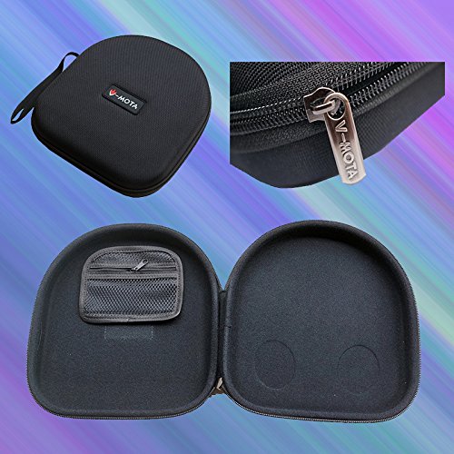 PXA Auriculares Funda de Transporte Caja para Grado SR60, SR80, SR80i, SR125e, SR225e, sr325e, SR325IS RS1E, rs2e, M1 M2 PS500E y Parrot Zik y Onkyo ES CTI300 (S) ES HF300 ES FC300 móvil