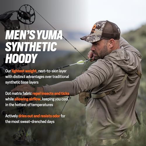 First Lite Men's Yuma Synthetic Hoody - Breathable Ultralight Camo Hunting Baselayer3