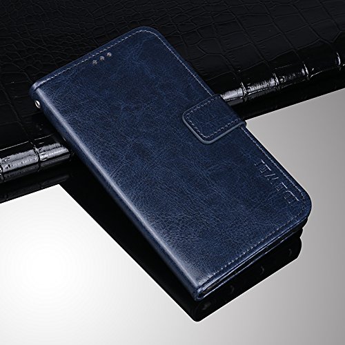 SHIEID Case For Asus Zenfone Max Pro M1 ZB602KL Wallet holster Cover Case Soft Material Cover Smartphone Case for Asus Zenfone Max Pro M1 ZB602KL (Dark blue) - Image 2