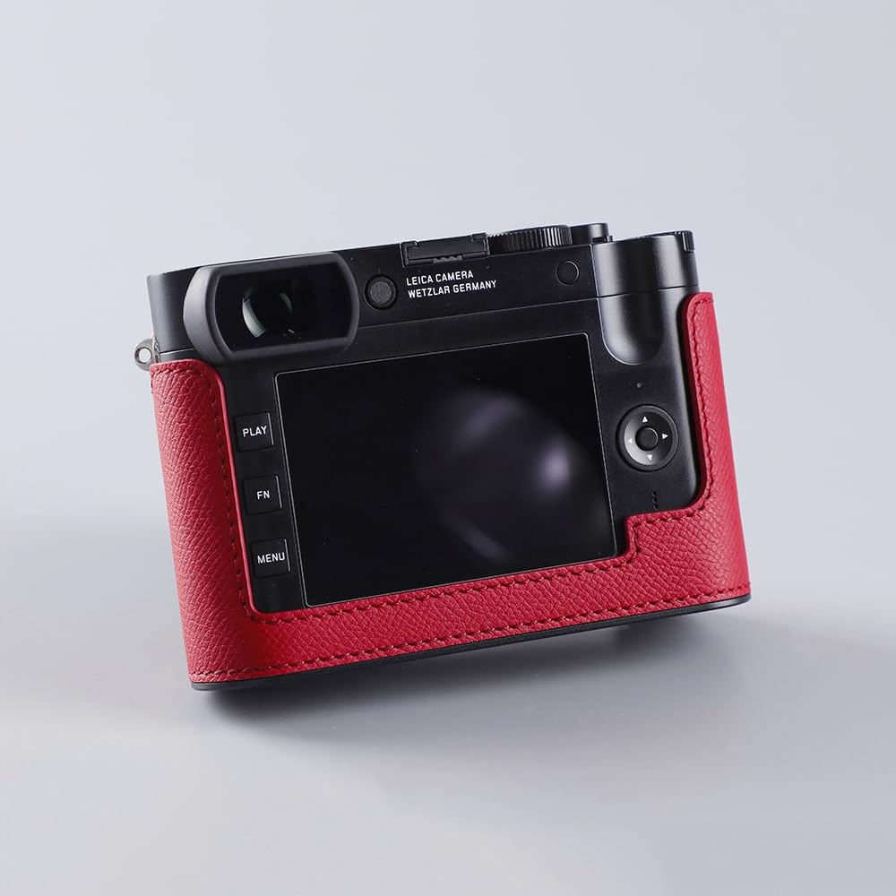 Amazon.co.jp: SIUTATDSH カメラハーフケース 適用 Leica Q2