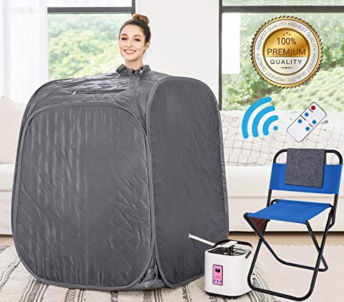 Himimi 2L Foldable Steam Sauna Portable Indoor Home Spa Weight Loss Detox