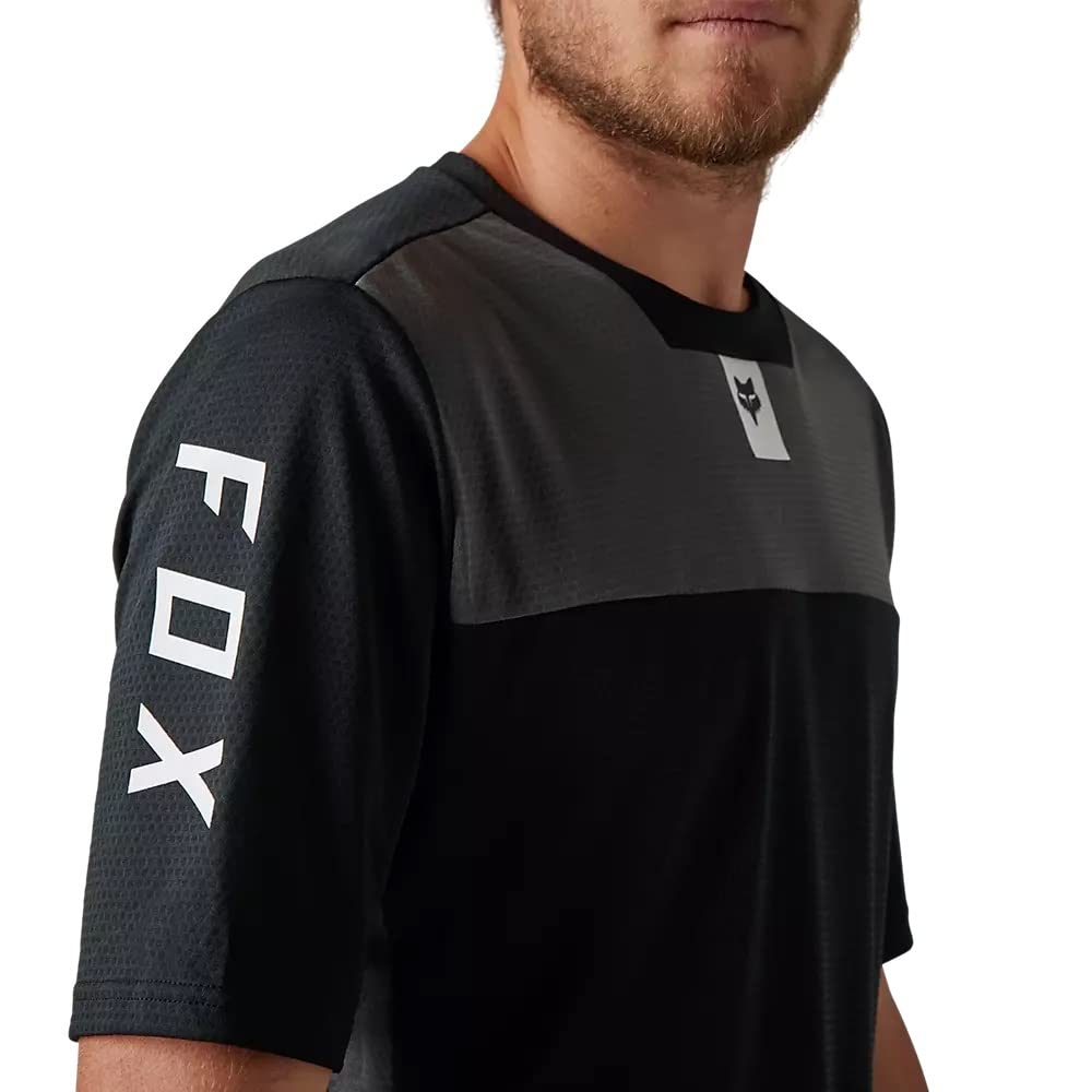 Fox Racing - Defend Ss Jersey,Black,XL - Image 4