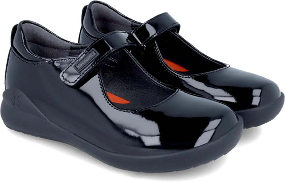 Biomecanics Zapatos Colegiales Negros para niña 181120-A054