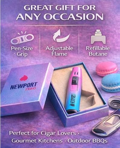 Encendedor Pen Pocket Recargable Newport 4.25 pulg miniatura 6