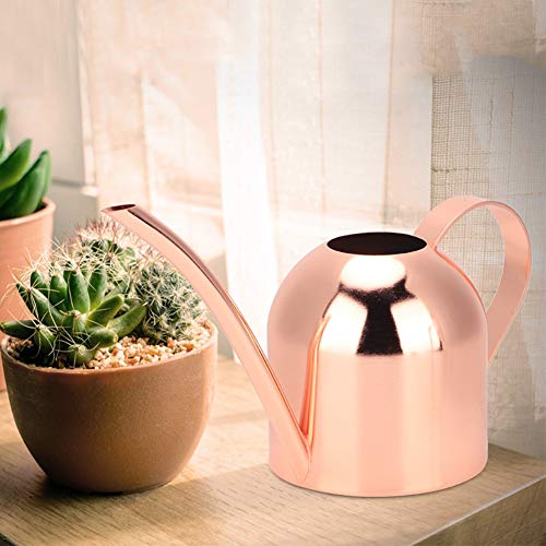 Sprinkling Pot, Watering Pot, 500ml Flowers for Plants/1606 (Color : Rose Gold)