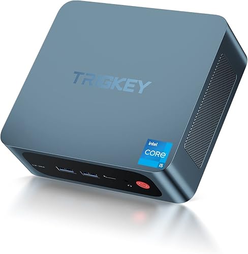 Miniatura 1 de TRIGKEY Mini PC W11 Pro PC de escritorio Intel I5-11320H (hasta 3.6GHz) 16GB DDR4 500G NVME SSD Speed 10 Micro computadora, compatible con Mini